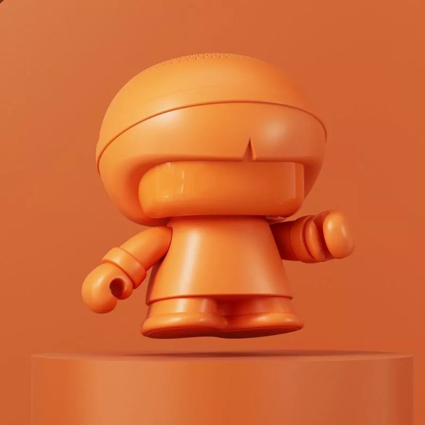 Enceinte Bluetooth XBOY – Plastique Recyclé Rouge