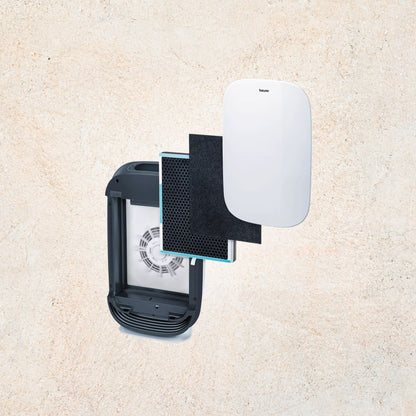 Purificateur d’air connecté LR 500 Beurer avec filtration HEPA et charbon actif pour maison et bureau greenecco.fr