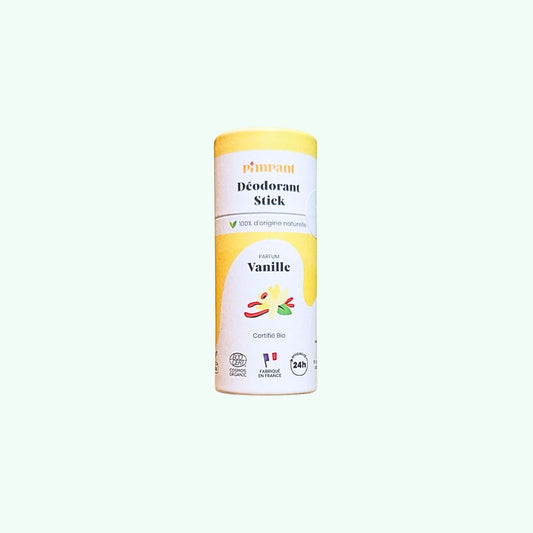PIMPANT Vanilla Solid Deodorant – Organic, effective 24 hours and eco-friendly