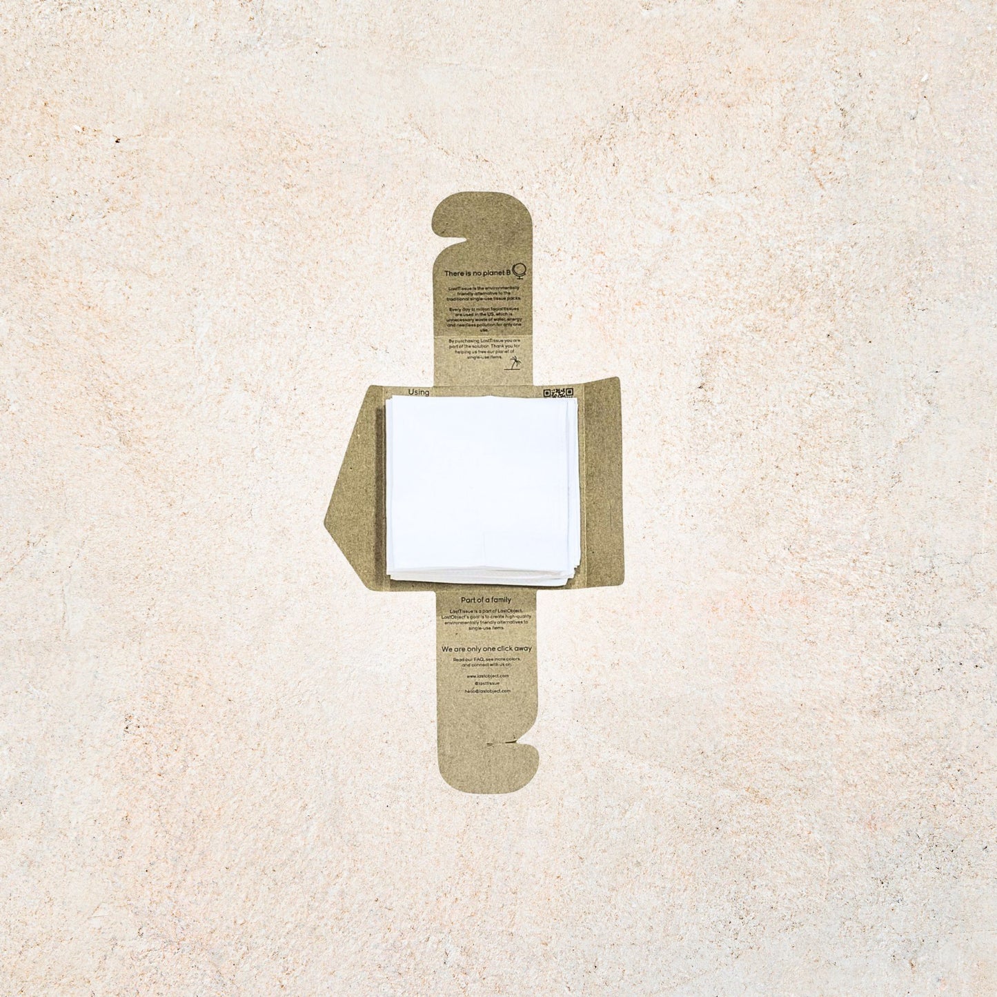 Recharge Mouchoirs LASTOBJECT en Coton BIO – Réutilisables et Écologiques | 6 Mouchoirs