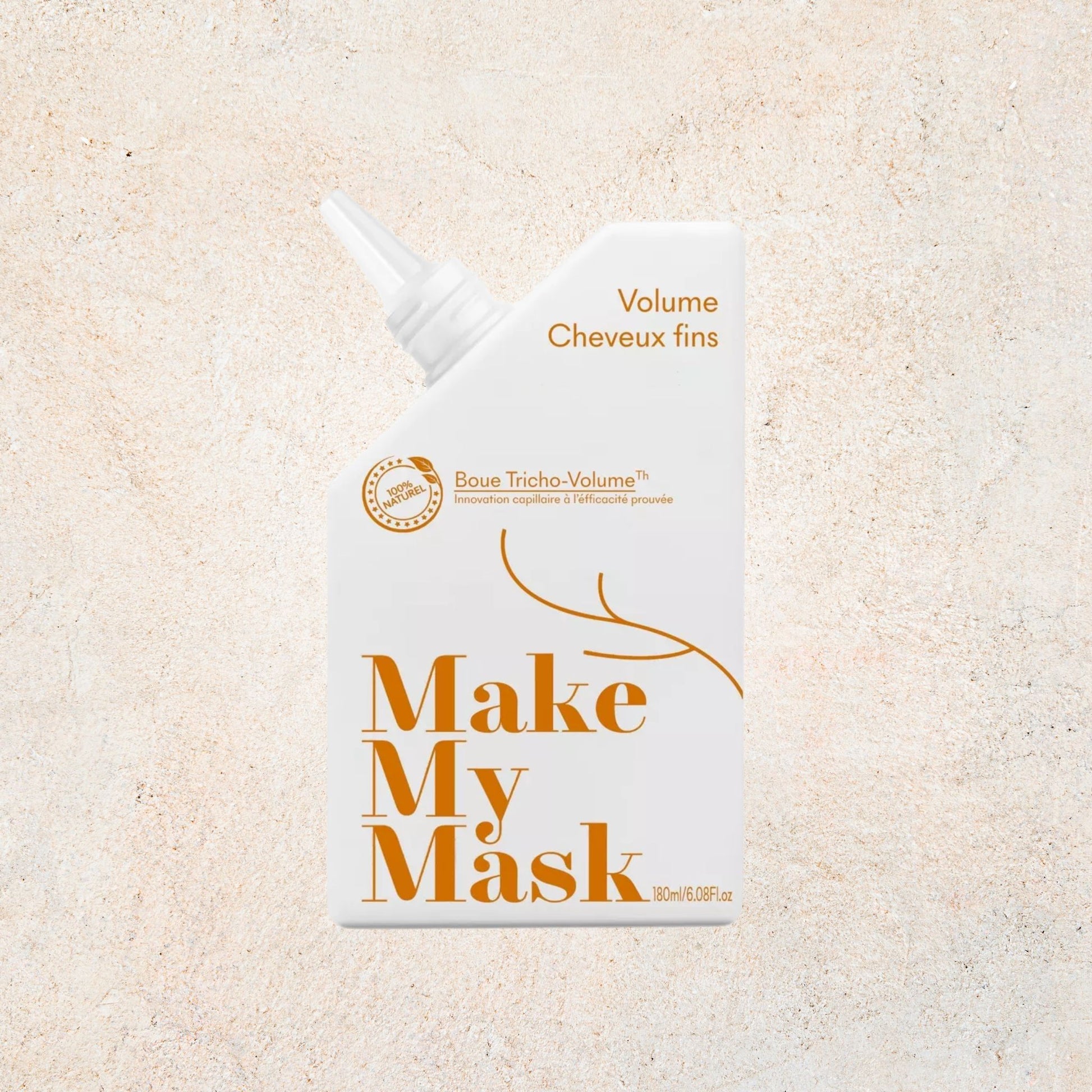 Boue Tricho-Volume masque densifiant cheveux fins 180 ml MakeMyMask