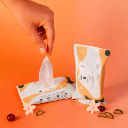 Lingettes intimes naturelles My Lubie – apaisantes et hydratantes, pack de 14 lingettes