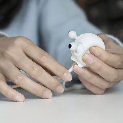 Câble Multi-Connecteurs Anty Stress Jelly GRS, USB-C/Lightning, tactile et durable, compatible smartphones, GoPro et accessoires, fabrication éco-responsable | XOOPAR