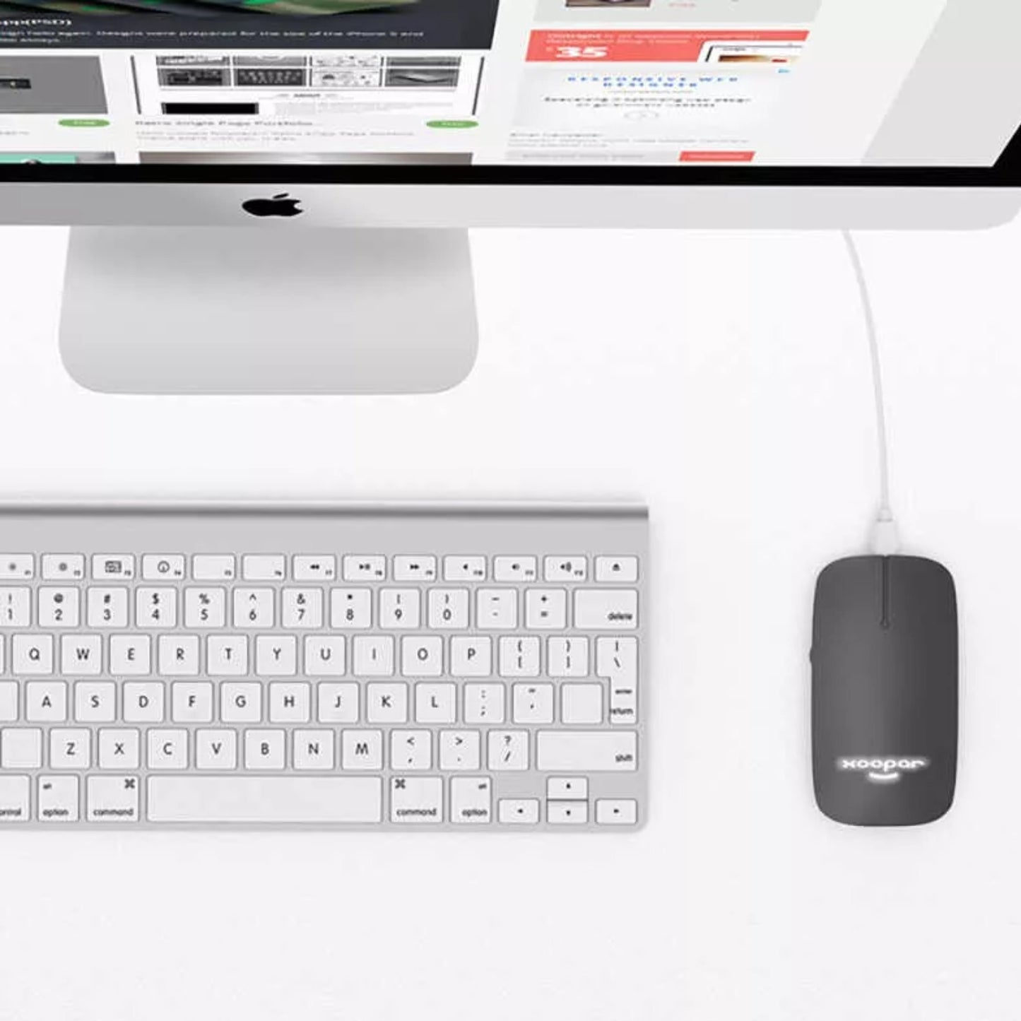 Souris Laptop Pokket Noir, design ergonomique, plastique recyclé, sans fil et sans pile, autonomie longue durée, produit durable et éco-responsable | XOOPAR