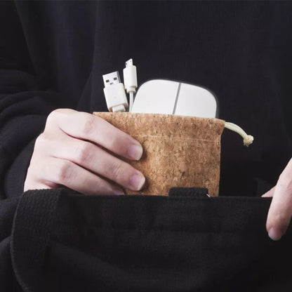 Souris Laptop Pokket Blanc, design ergonomique, plastique recyclé, sans fil et sans pile, autonomie longue durée, produit durable et éco-responsable | XOOPAR