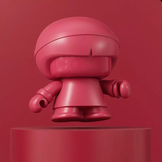 Enceinte Bluetooth XBOY rouge en plastique recyclé, 10W, NFC et mode stéréo | XOOPAR