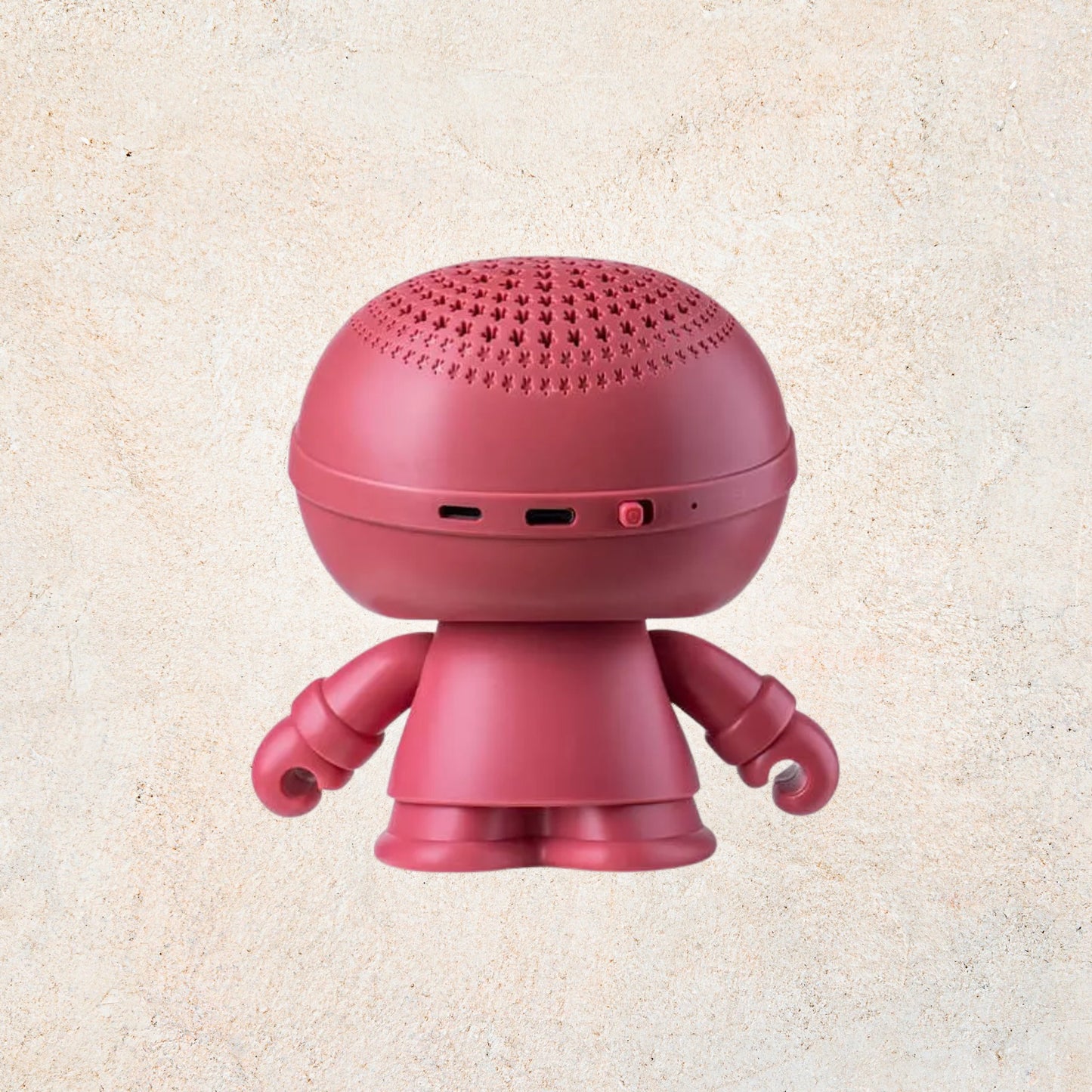 Enceinte Bluetooth XBOY rouge en plastique recyclé, 10W, NFC et mode stéréo | XOOPAR