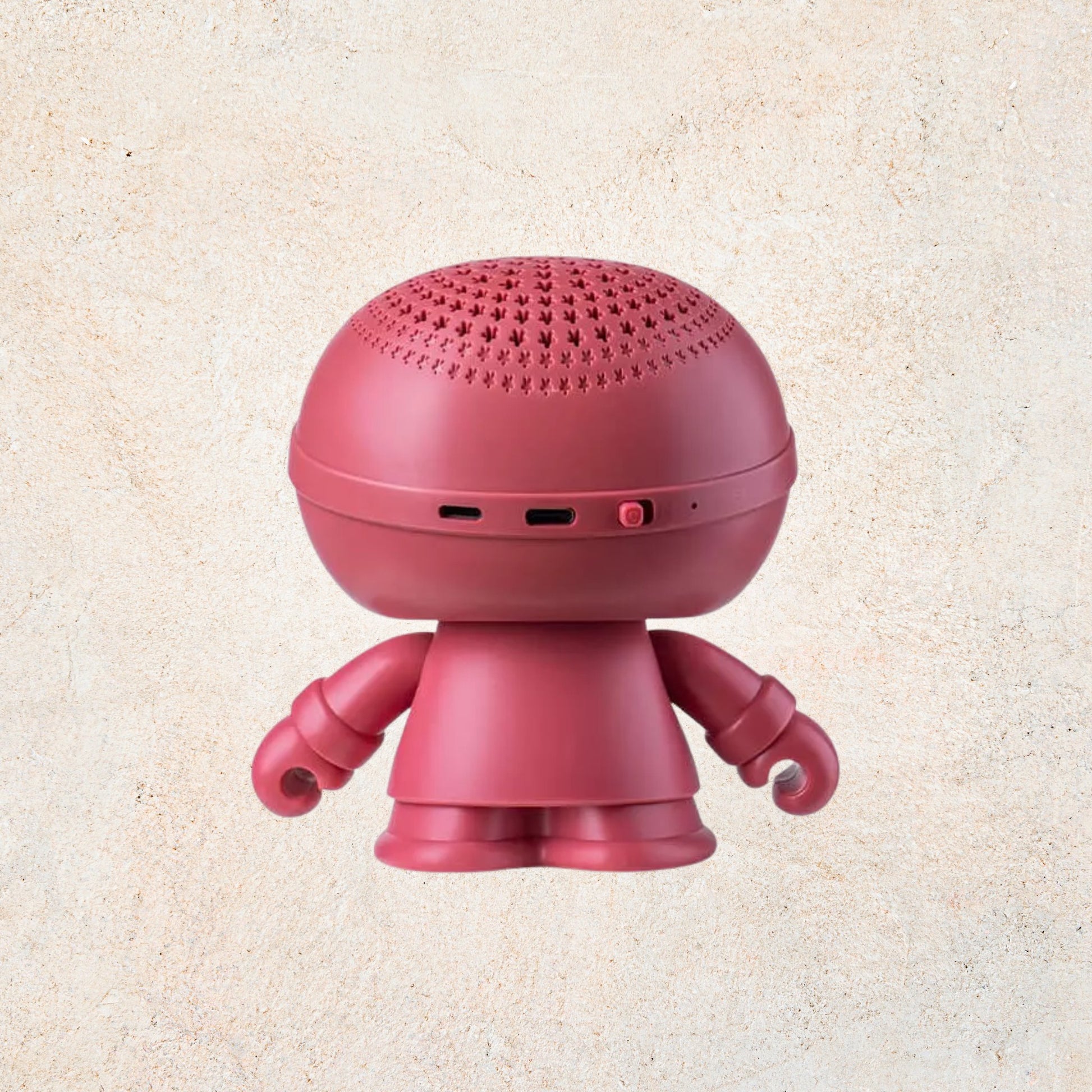 Enceinte Bluetooth XBOY rouge en plastique recyclé, 10W, NFC et mode stéréo | XOOPAR