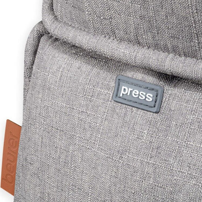 MG 330 Grey housse de massage points de massage dos et épaules télécommande ergonomique | Beurer  greenecco.fr