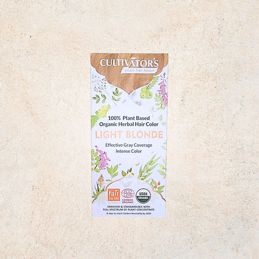 Coloration Blond Clair 100% Naturelle – Teinture Bio Herbes | Cultivator’s