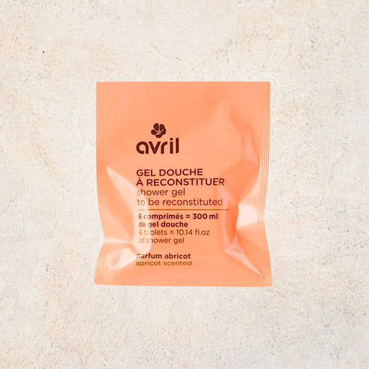Gel Douche à Reconstituer AVRIL Abricot 300ml – Certifié Cosmos Natural
