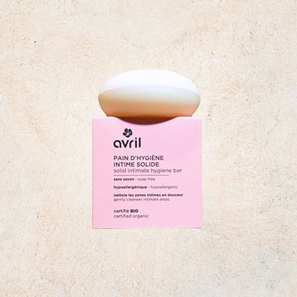 AVRIL Feste Intimhygieneseife – Bio-zertifiziert, sanft und hypoallergen