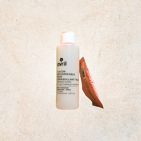 Recharge Démaquillant Yeux AVRIL 150ml – Écologique, Pratique & DIY | Zéro Déchet