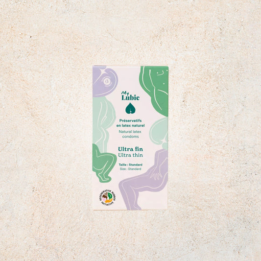 Préservatifs naturels en latex 12 unités – Ultra fins, vegan et équitables