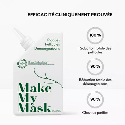 Boue Tricho-Pure anti-pelliculaire 180 ml MakeMyMask