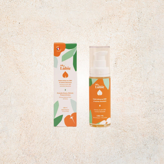 Huile intime naturelle 30 ml – Arnica et vitamine E, nourrit et apaise les parties intimes