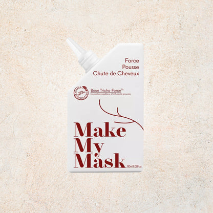 Boue Tricho-Force masque anti-chute et pousse 180 ml MakeMyMask