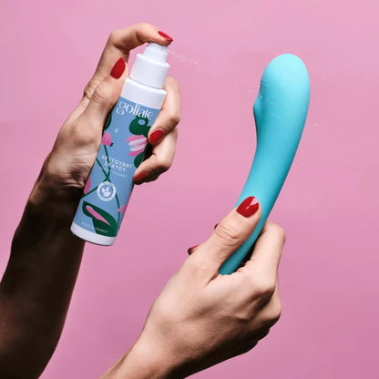 Nettoyant sextoys naturel en spray – hygiène purifiante GOLIATE