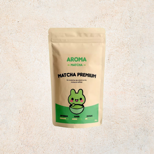 Matcha Bio Premium – Thé japonais d’exception, poudre fine et naturelle | Aroma Matcha