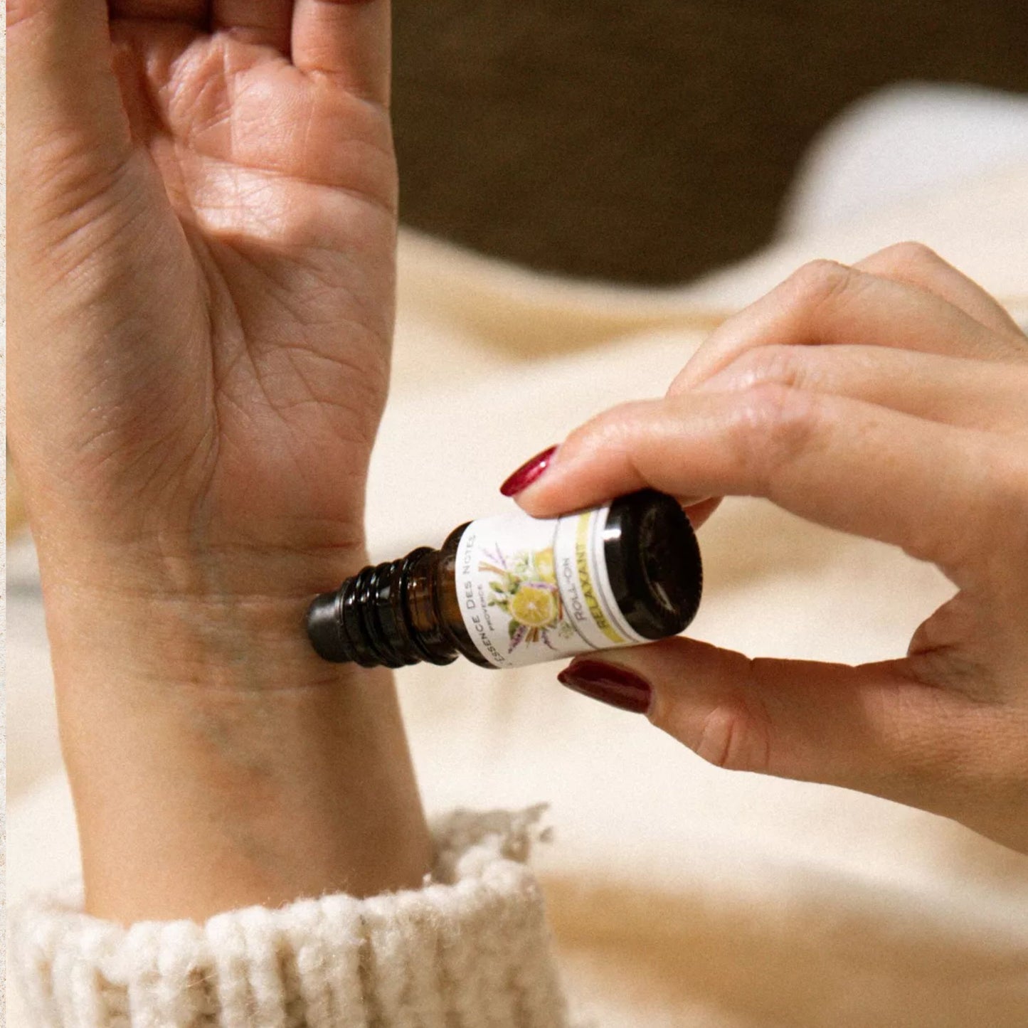 Roll-On Relaxation Bio Olfactothérapie 10ml – Aromathérapie apaisante – L’Essence des Note