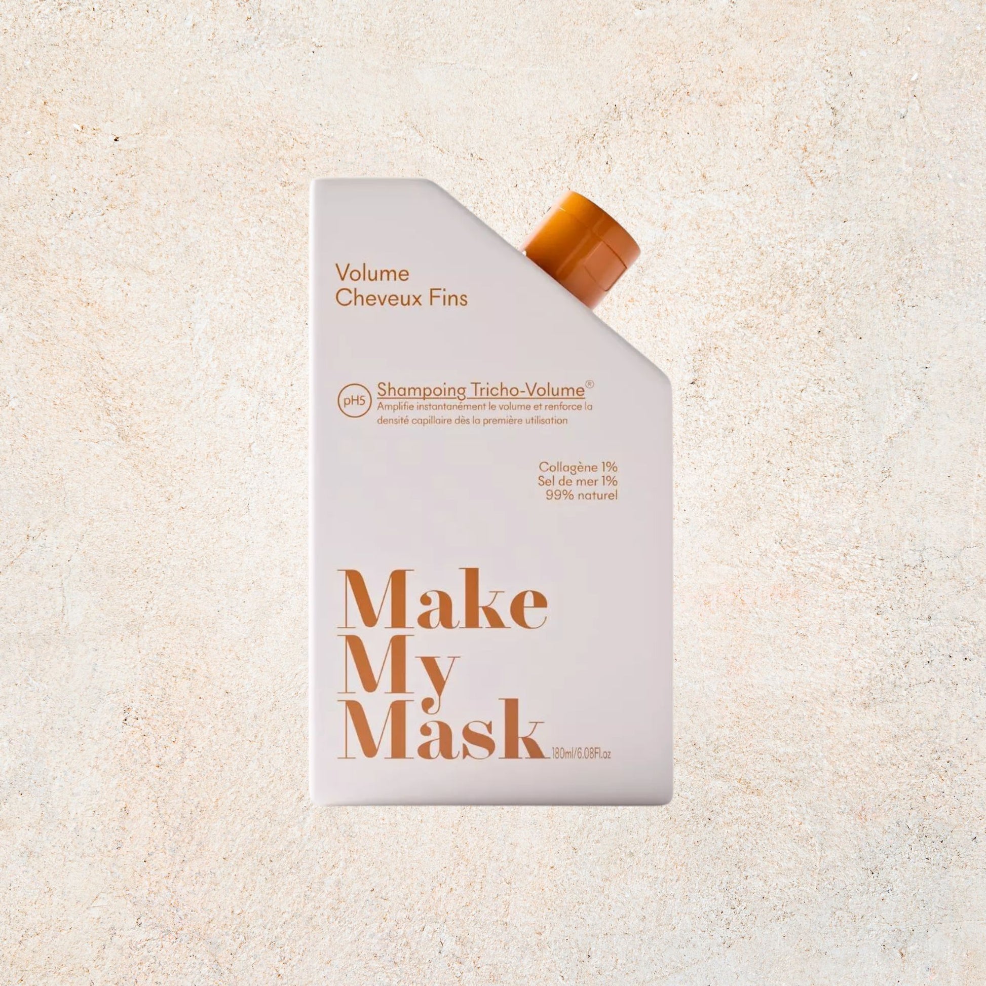 Shampoing Tricho-Volume pH5 – Détox et rééquilibrant pour cheveux gras | Makemymask