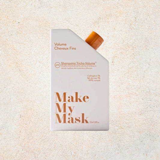 Shampoing Tricho-Volume pH5 – Détox et rééquilibrant pour cheveux gras | Makemymask