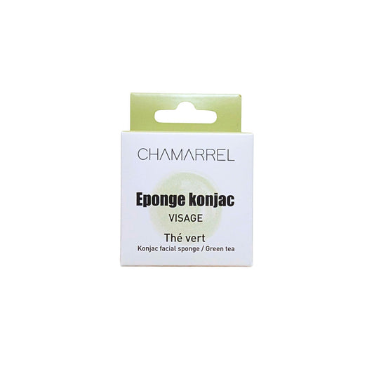 Grüner Tee-Konjac-Gesichtsschwamm – Sanfte und natürliche Reinigung | CHAMARREL