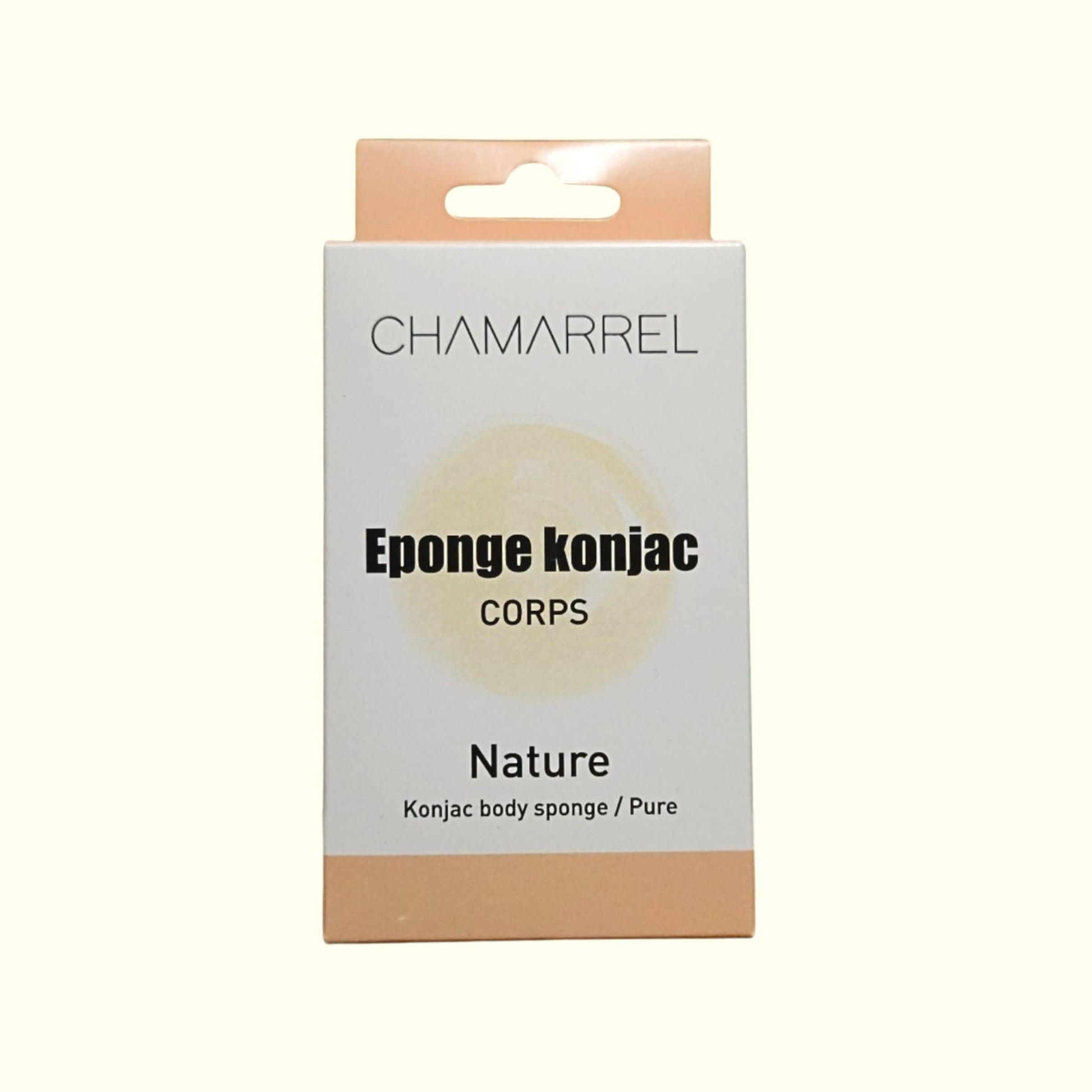 Eponge Konjac Corps D'origine naturelle CHAMARREL