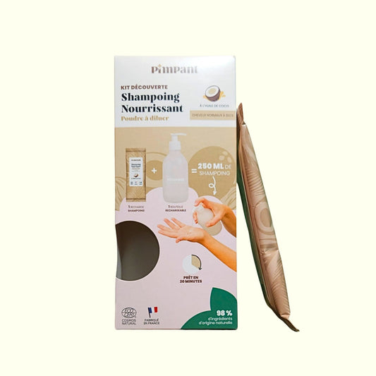 Kit Découverte Shampoing Nourrissant PIMPANT – Pour Cheveux Secs | 3 ans