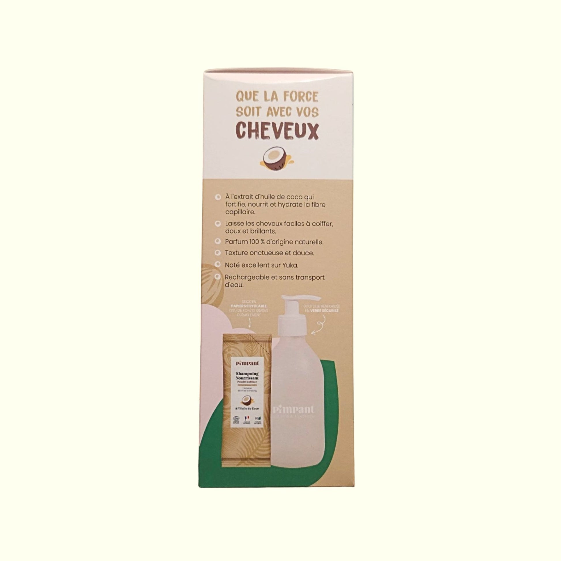 Kit Découverte Shampoing Nourrissant PIMPANT – Pour Cheveux Secs | 3 ans