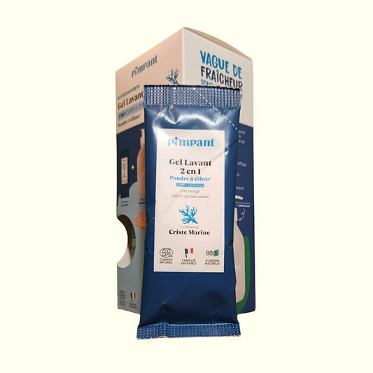 Recharge Gel Lavant PIMPANT 2-en-1 Corps & Cheveux – Écologique, raffermissant et tonifiant