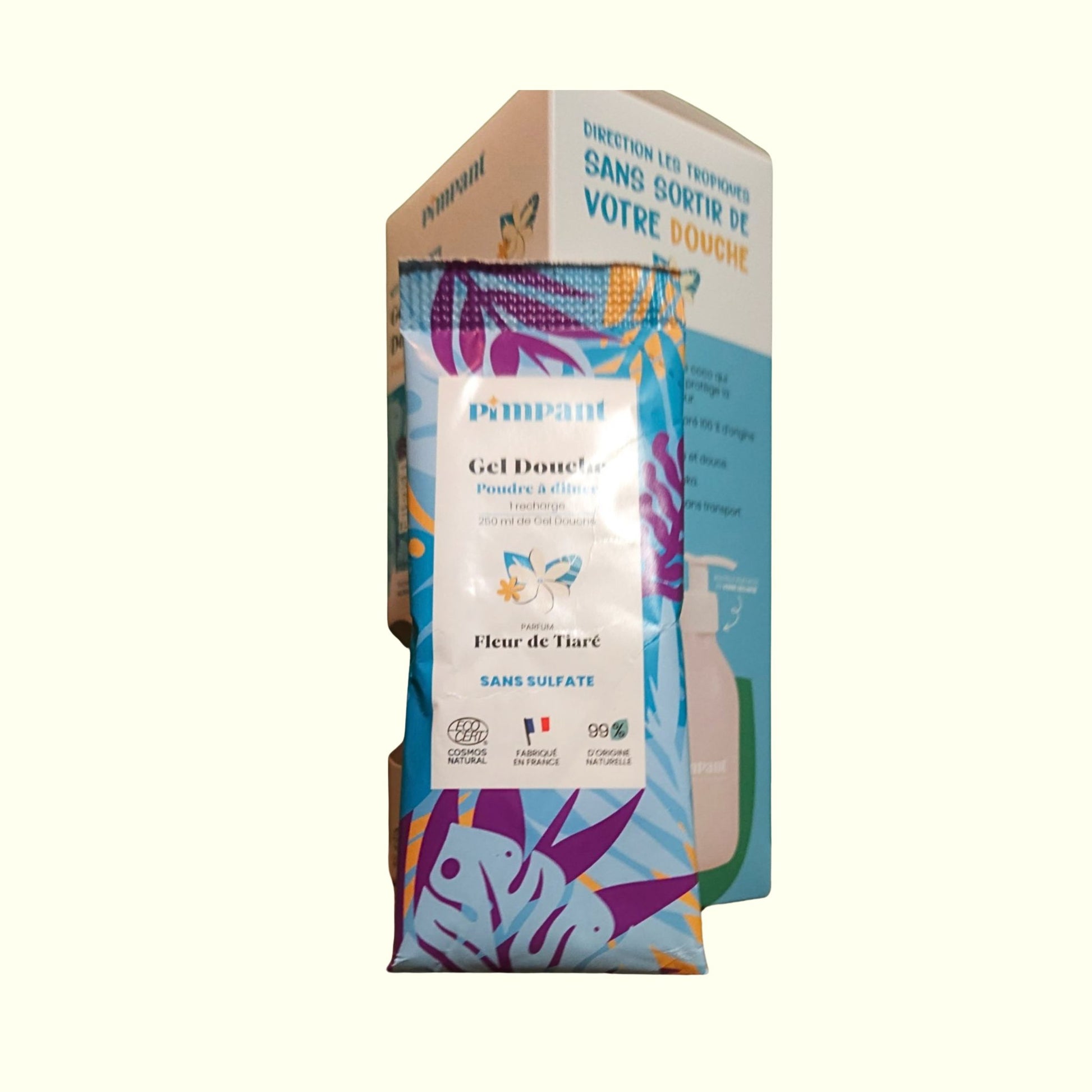 Kit Découverte Gel Douche PIMPANT Tiaré – Zéro déchet, écologique et sensoriel