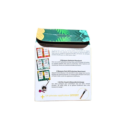 Coffret Rituel Beauté INSTANT POUDRE – Soins Bio Complet pour le Visage | Gommage & Masque