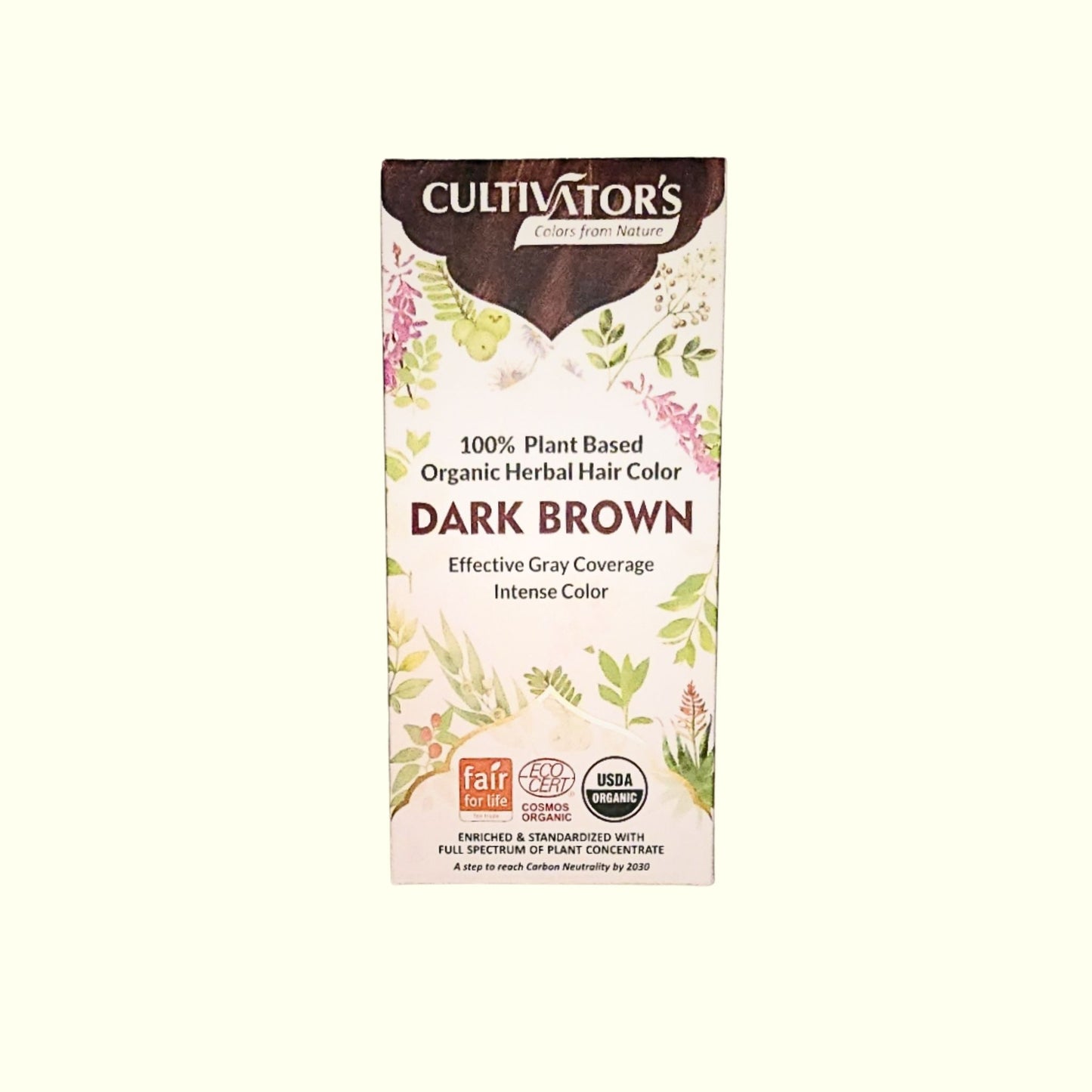Coloration Brun Moyen 100% Naturelle – Teinture Bio Herbes | Cultivator’s