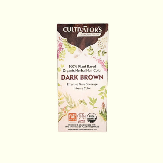 Coloration Brun Moyen 100% Naturelle – Teinture Bio Herbes | Cultivator’s