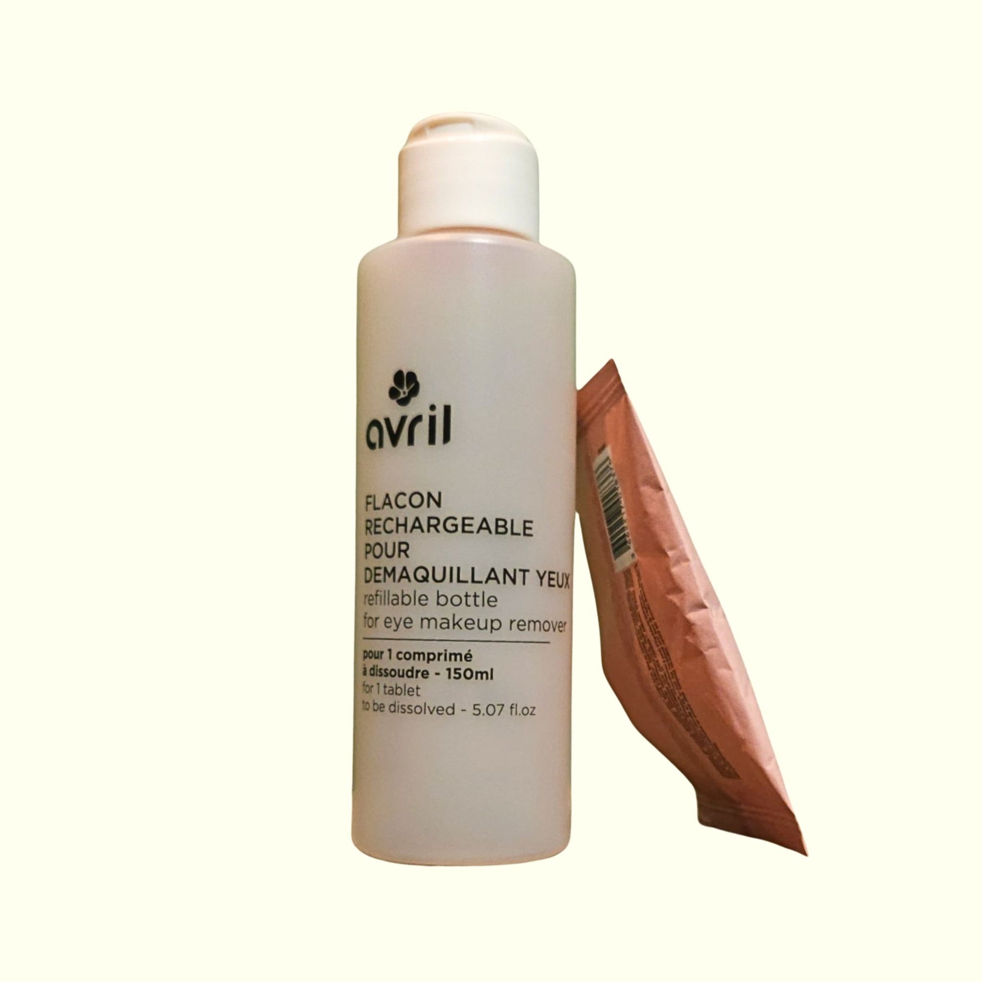 Démaquillant Yeux AVRIL à Reconstituer 150ml – Écologique & Pratique | Sans Eau, Certifié Bio