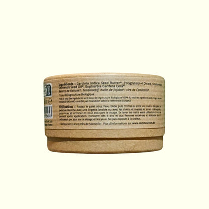 Démaquillant solide COMME AVANT à l'huile de jojoba – Zéro déchet, biodégradable, doux et efficace