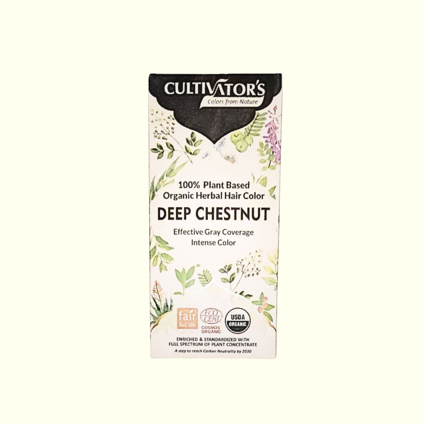 Coloration Châtain Foncé 100% Naturelle – Teinture Bio Herbes | Cultivator’s