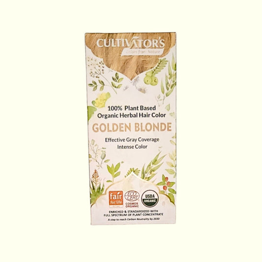 Coloration Blond Doré 100% Naturelle – Teinture Bio Herbes | Cultivator’s