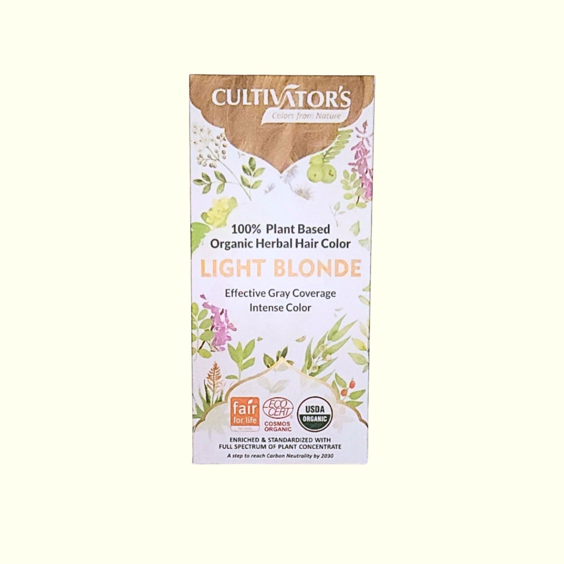 Coloration Blond Clair 100% Naturelle – Teinture Bio Herbes | Cultivator’s