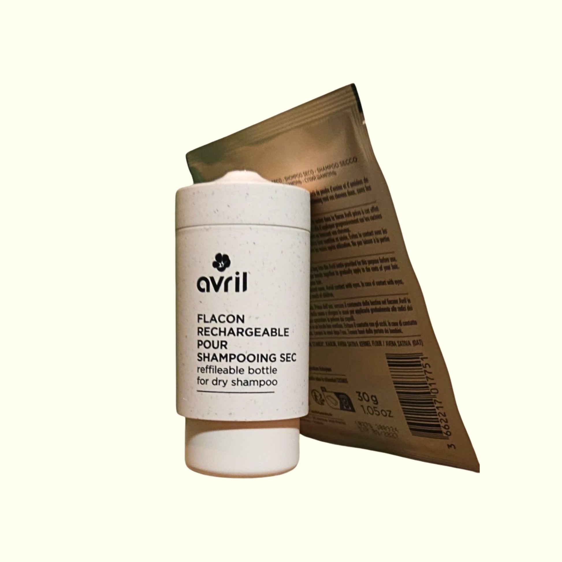Shampooing Sec Avril 30g Certifié Bio – Absorption Sébum Instantanée & Écologique