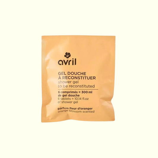 Recharge Gel Douche AVRIL Fleur d'Oranger 300ml – Certifié Cosmos Natural