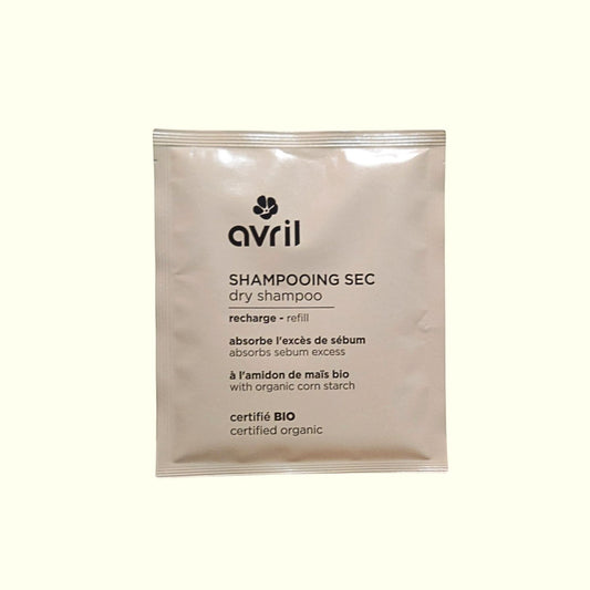 Recharge Shampooing Sec Avril 30g Certifié Bio – Absorption Sébum & Écologique