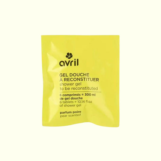 Gel Douche à Reconstituer AVRIL Poire 300ml – Certifié Cosmos Natural