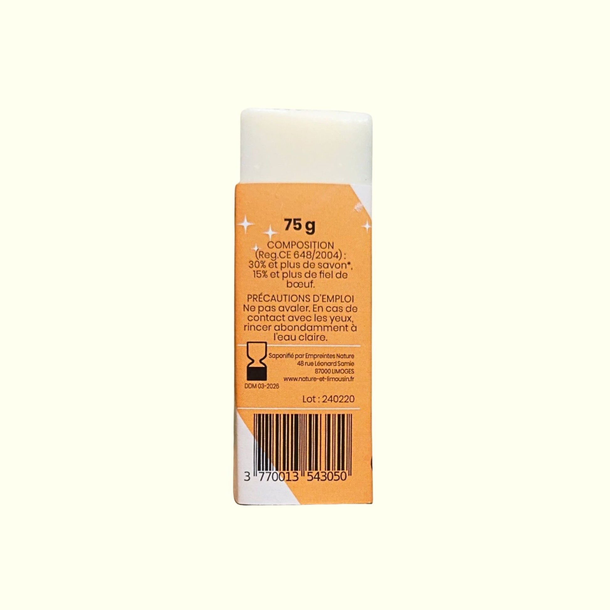 Savon Détachant Artisanal PIMPANT – Élimine les Taches Naturellement, Fait Main