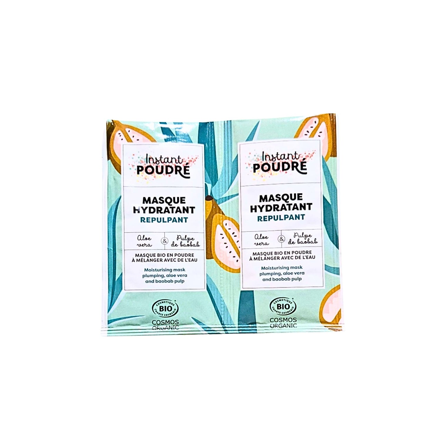 Masque Bio Hydratant Repulpant INSTANT POUDRE – Hydratation & Éclat | Soin Naturel Visage