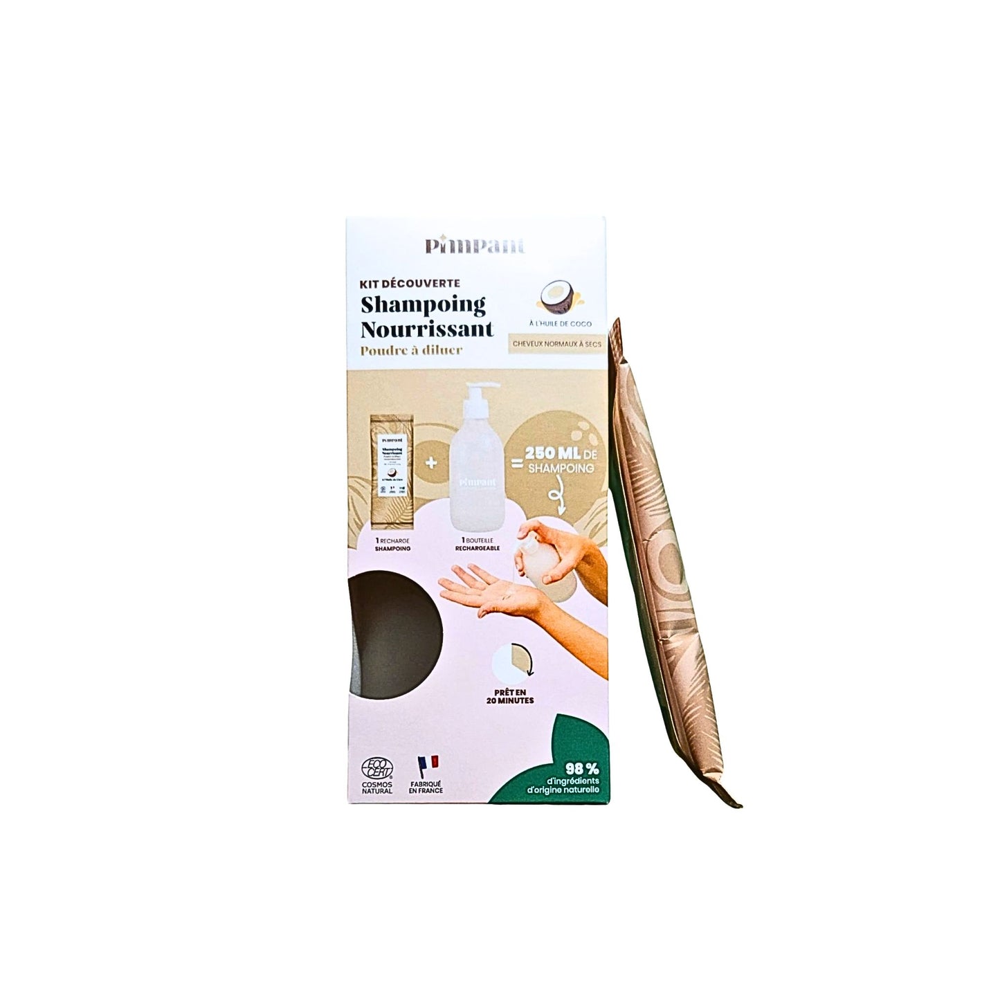 Kit Découverte Shampoing Nourrissant PIMPANT – Pour Cheveux Secs | 3 ans