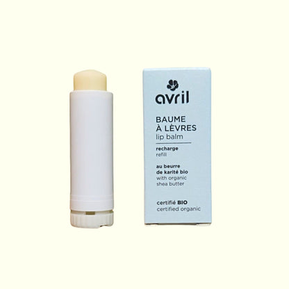 Baume à Lèvres Avril Certifié Bio – Doux & Hydratant | Recharge Écologique