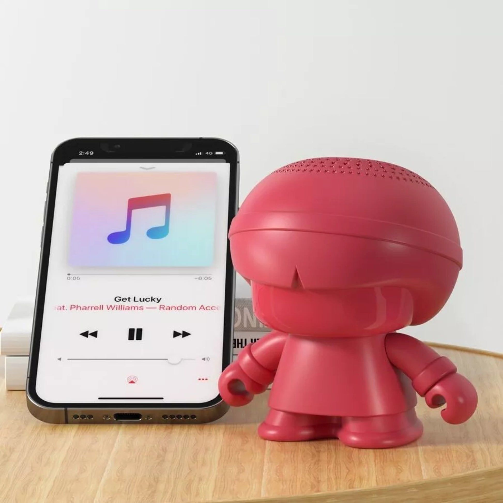 Enceinte Bluetooth XBOY rouge en plastique recyclé, 10W, NFC et mode stéréo | XOOPAR