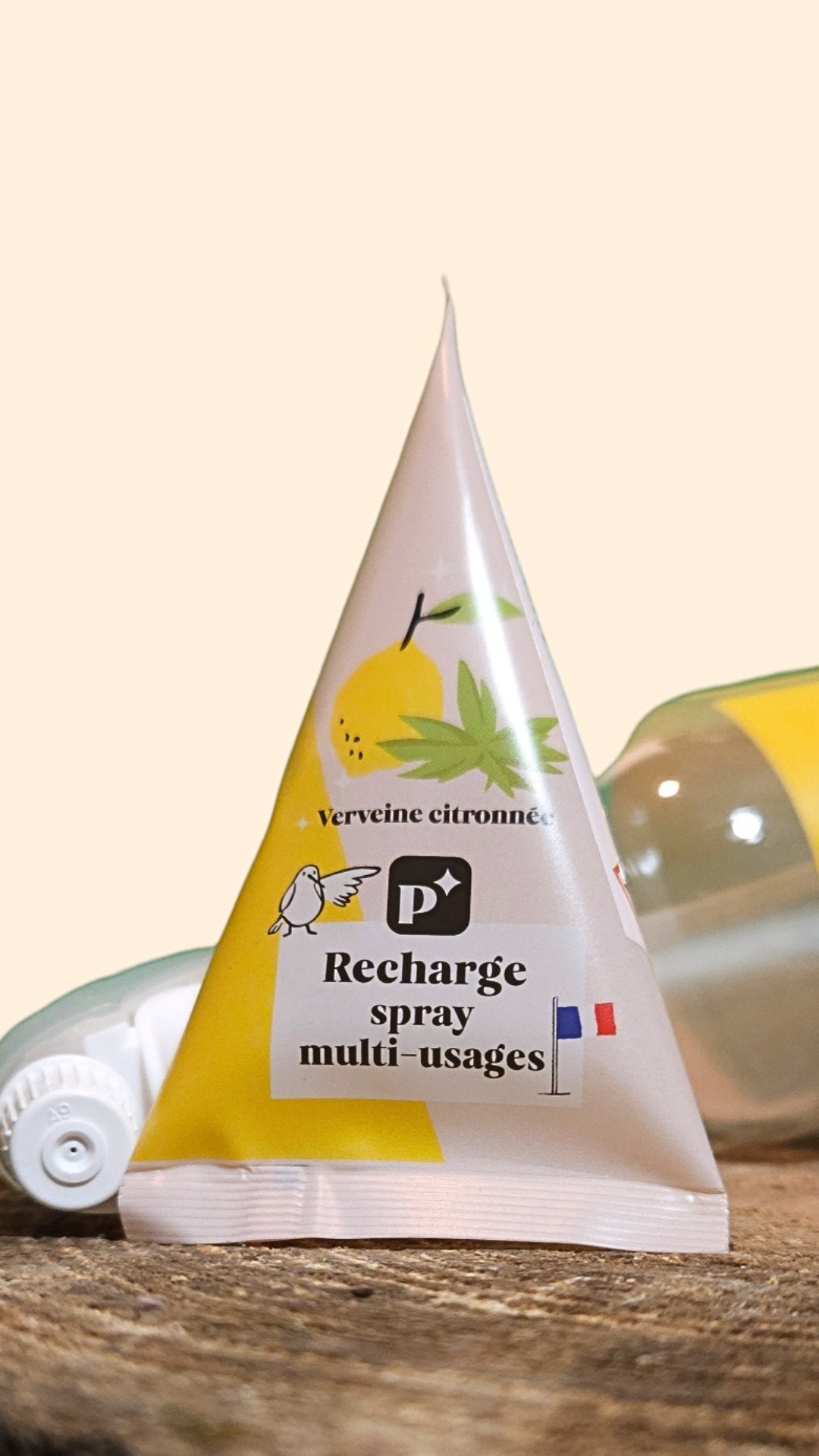 Berlingot Recharge Spray Multi-usages PIMPANT – Nettoyage Naturel et Écologique | Made in France